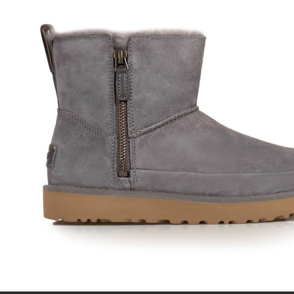 UGG CLASSIC ZIP Color Shade MINI-Color: Shade - Picture 3 of 5